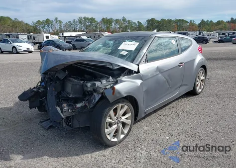 2017 Hyundai Veloster from USA, damaged, VIN KMHTC6AD2HU306142